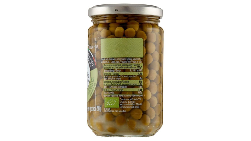 Alce Nero Piselli 300 G