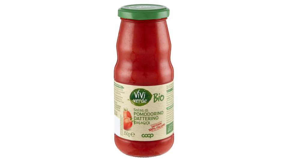 Salsa Di Pomodorino Datterino Biologica 350 G