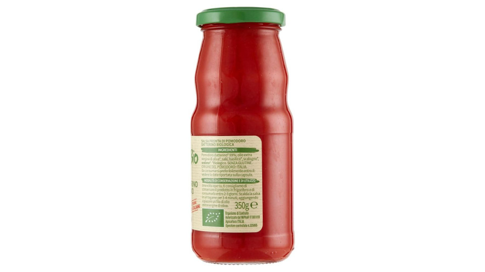 Salsa Di Pomodorino Datterino Biologica 350 G