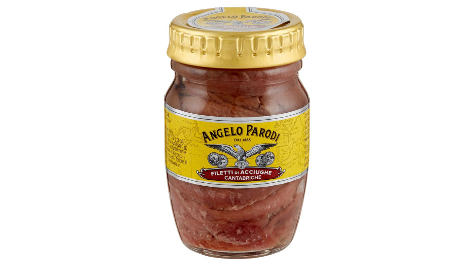 Angelo Parodi Filetti Di Acciughe Cantabriche 90 G