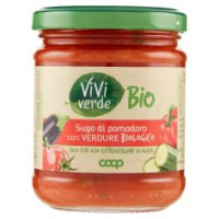Sugo Di Pomodoro Con Verdure Biologico 190 G