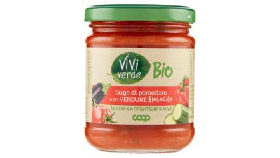Sugo Di Pomodoro Con Verdure Biologico 190 G