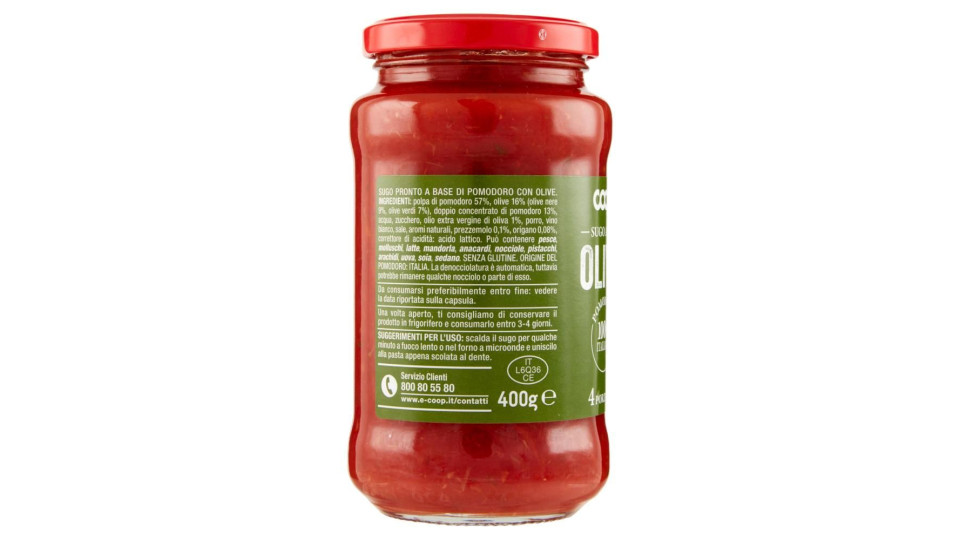 Sugo Alle Olive 400 G