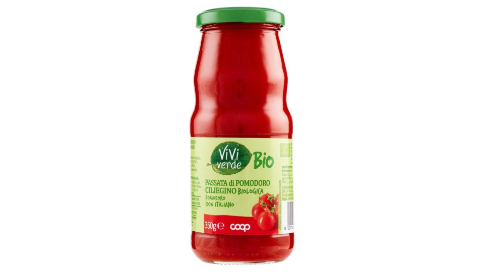 Passata Di Pomodoro Ciliegino Biologica 350 G