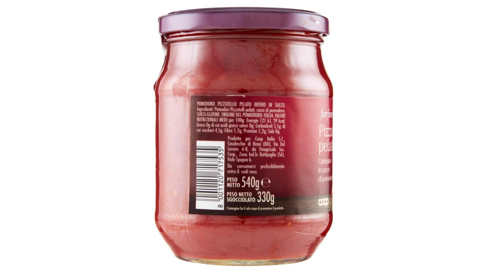 Pizzutello Pelato Campano In Succo Di Pomodoro 540 G