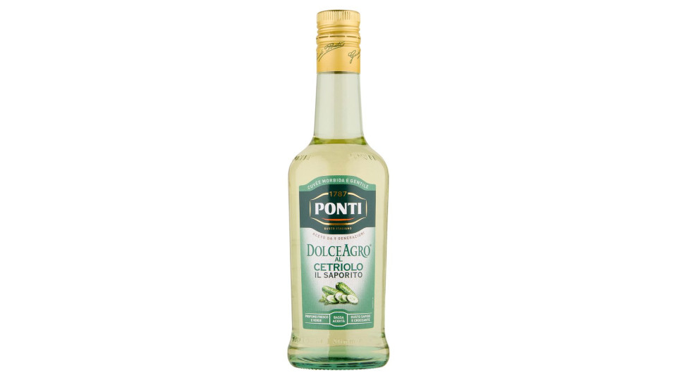 Ponti Dolceagro Al Cetriolo Il Saporito 500 Ml