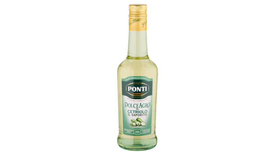Ponti Dolceagro Al Cetriolo Il Saporito 500 Ml