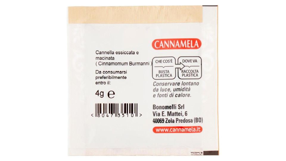 Cannamela Cannella Macinata 4 G