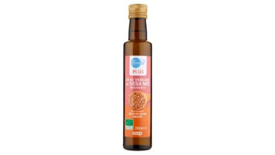 Plus Olio Vergine Di Sesamo Biologico 250 Ml