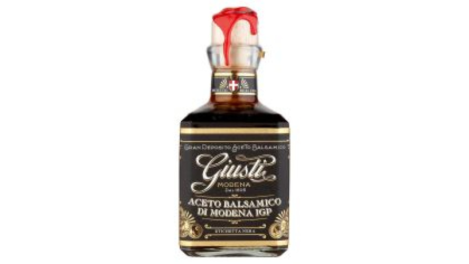 Giusti Aceto Balsamico Di Modena Igp Etichetta Nera 250 Ml