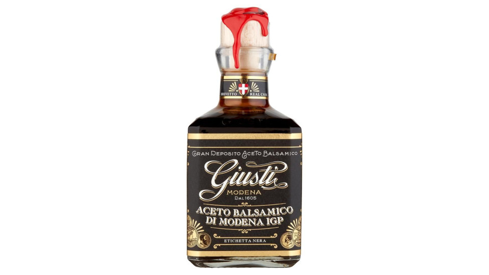 Giusti Aceto Balsamico Di Modena Igp Etichetta Nera 250 Ml