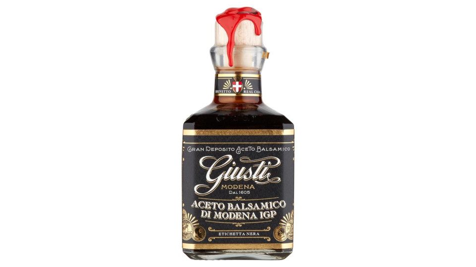 Giusti Aceto Balsamico Di Modena Igp Etichetta Nera 250 Ml