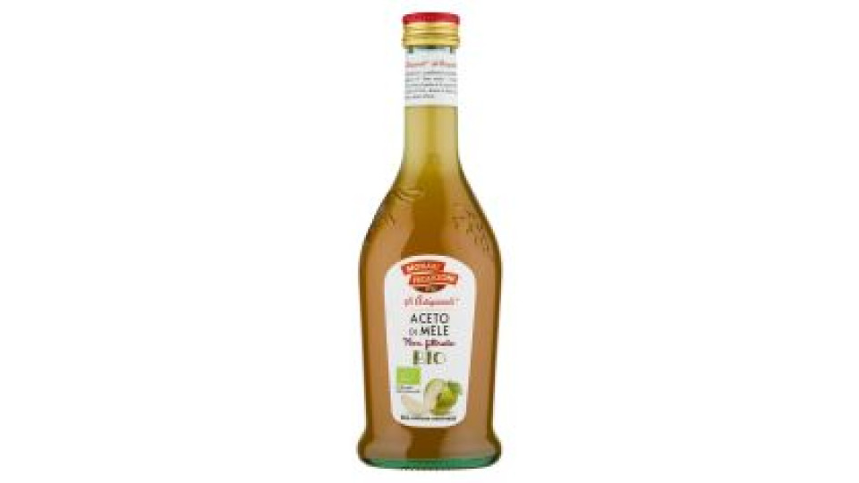 Monari Federzoni Gli Artigianali Aceto Di Mele Non Filtrato Bio 500 Ml