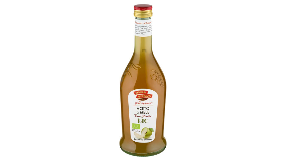 Monari Federzoni Gli Artigianali Aceto Di Mele Non Filtrato Bio 500 Ml