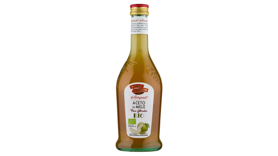 Monari Federzoni Gli Artigianali Aceto Di Mele Non Filtrato Bio 500 Ml