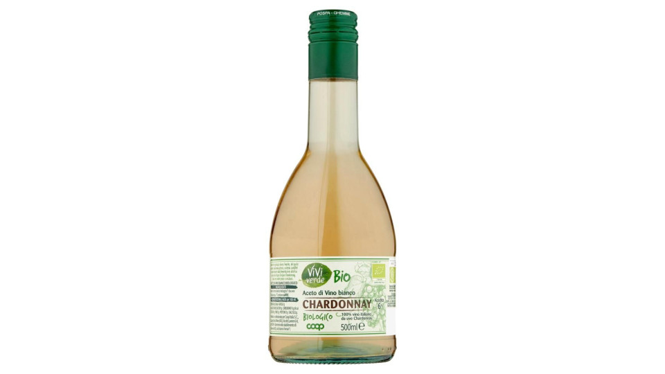 Aceto Di Vino Bianco Chardonnay Biologico 500 Ml