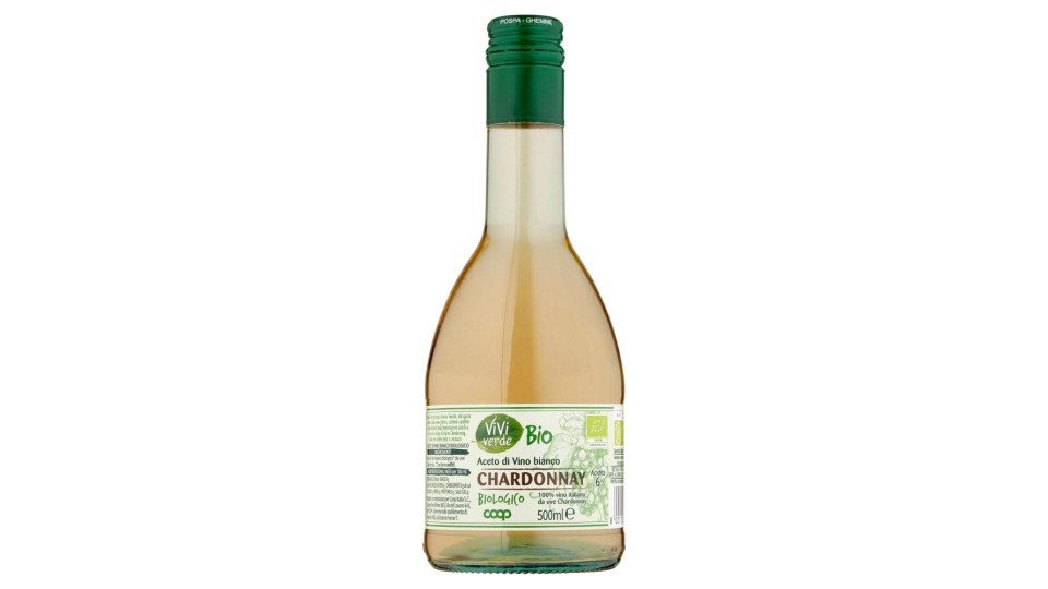 Aceto Di Vino Bianco Chardonnay Biologico 500 Ml