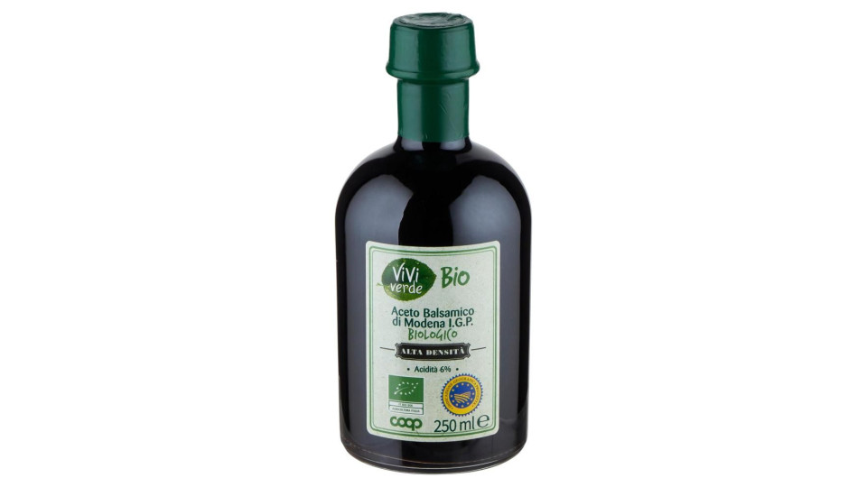 Aceto Balsamico Di Modena I.g.p. Biologico Alta Densità 250 Ml