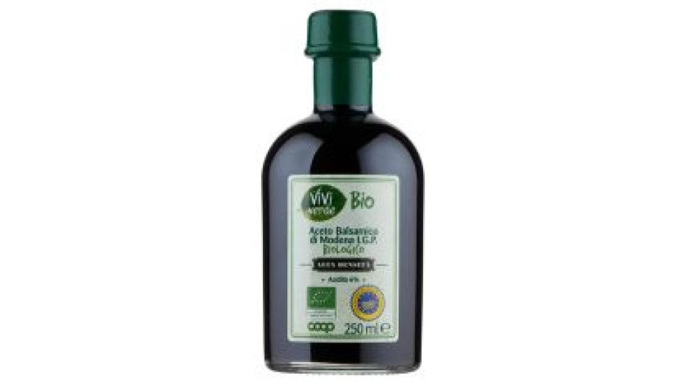 Aceto Balsamico Di Modena I.g.p. Biologico Alta Densità 250 Ml
