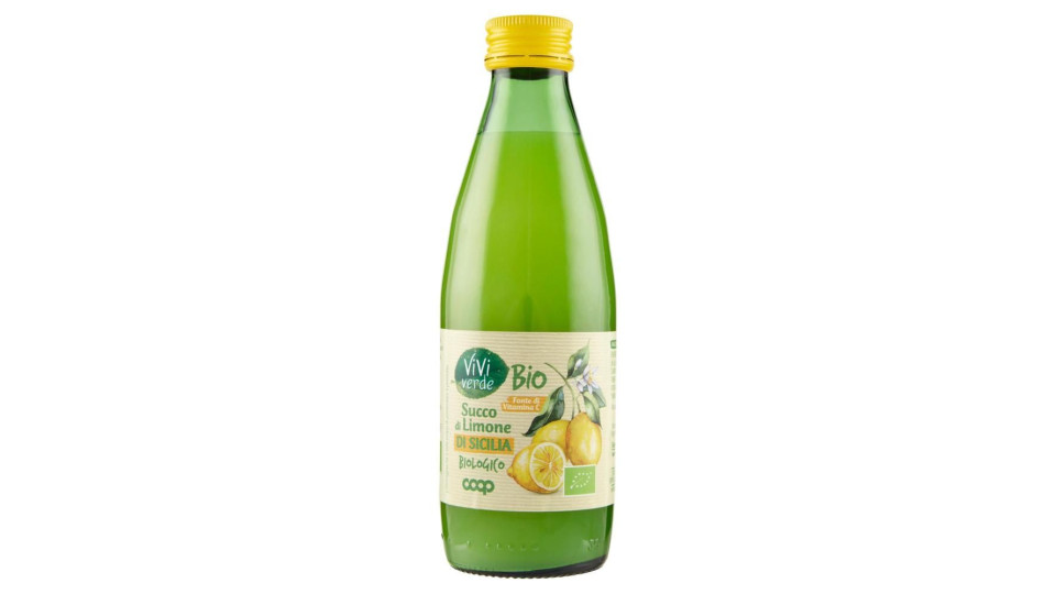 Succo Di Limone Di Sicilia Biologico 250 Ml