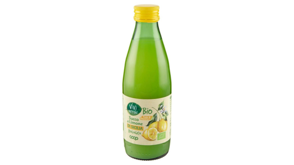 Succo Di Limone Di Sicilia Biologico 250 Ml