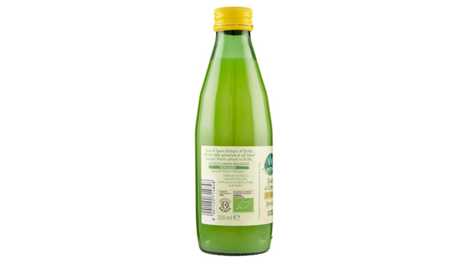 Succo Di Limone Di Sicilia Biologico 250 Ml