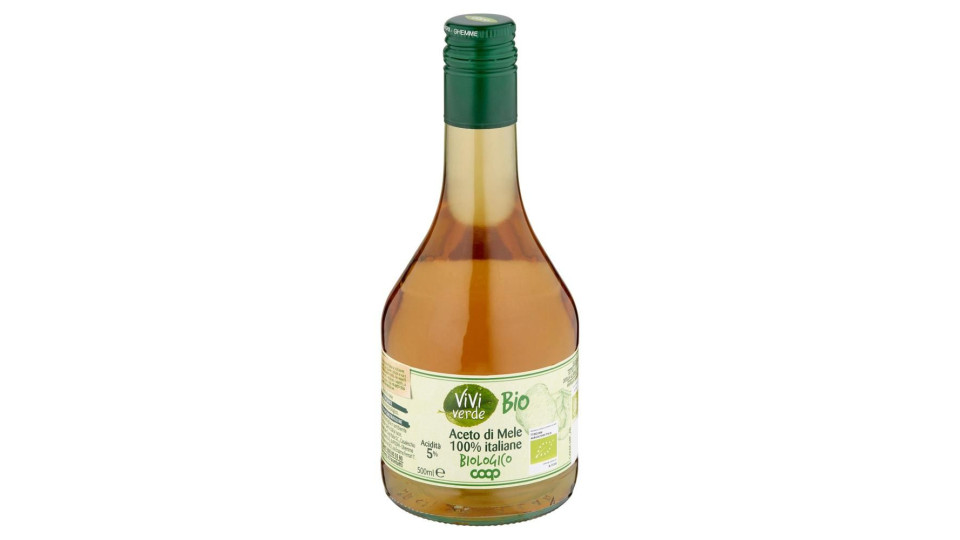 Aceto Di Mele 100% Italiane Biologico 500 Ml
