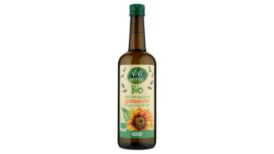 Olio Di Semi Di Girasole Biologico 100% Italiano 750 Ml