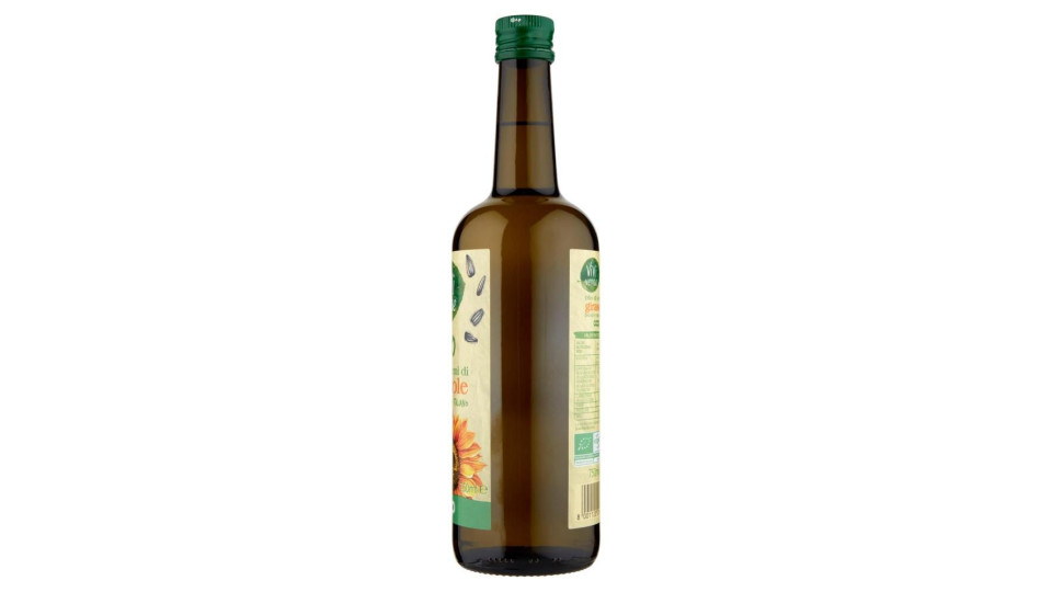 Olio Di Semi Di Girasole Biologico 100% Italiano 750 Ml