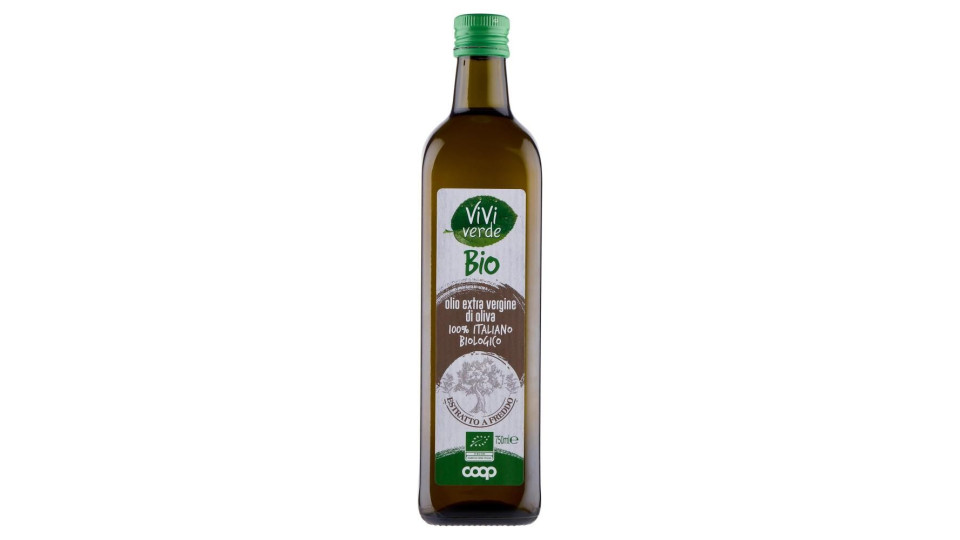 Olio Extra Vergine Di Oliva 100% Italiano Biologico 750 Ml