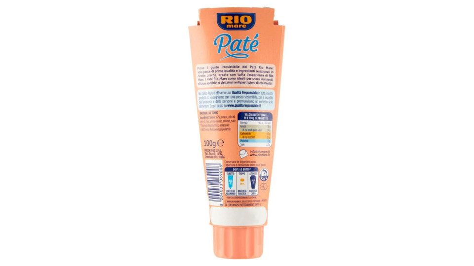 Rio Mare Patè Tonno 100 G