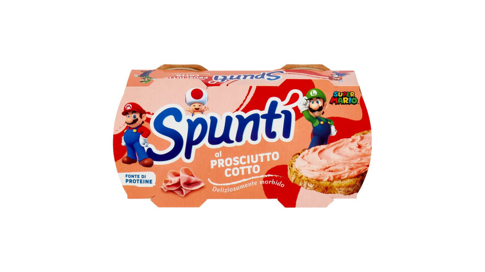 Spuntì Al Prosciutto Cotto 2 X 84 G