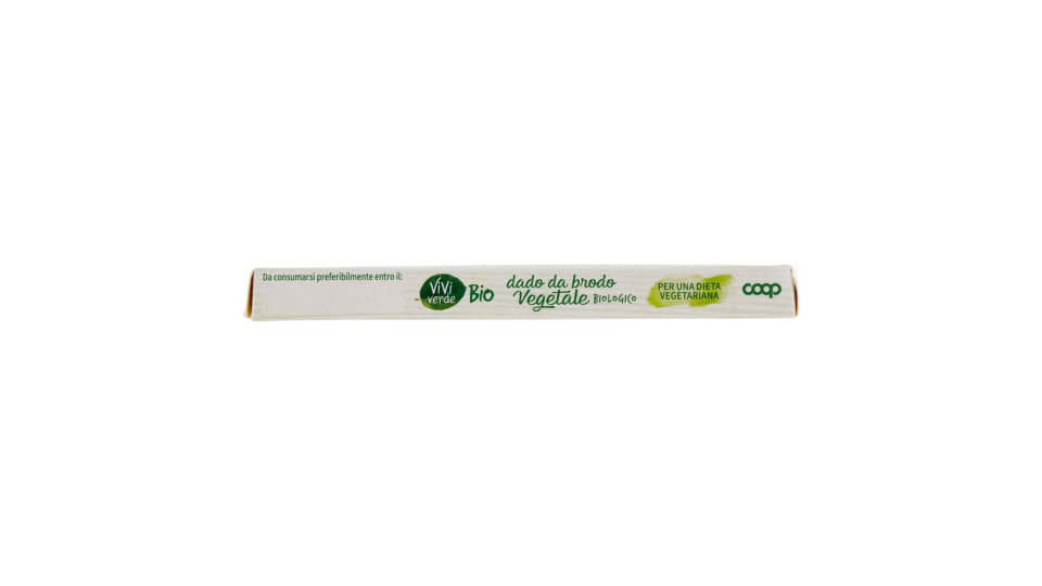 Dado Da Brodo Vegetale Biologico 10 X 10 G