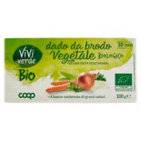 Dado Da Brodo Vegetale Biologico 10 X 10 G