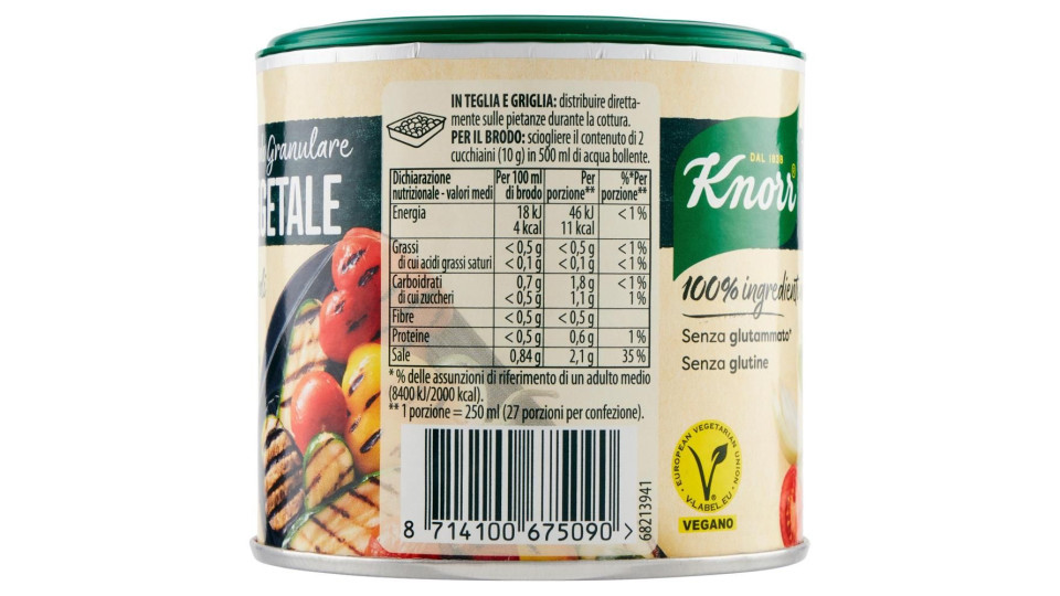 Knorr Brodo Granulare Vegetale 135 G