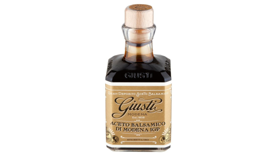 Giusti Aceto Balsamico Di Modena Igp Etichetta Oro 250 Ml