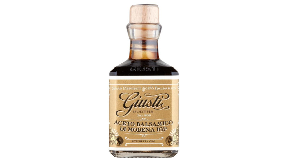 Giusti Aceto Balsamico Di Modena Igp Etichetta Oro 250 Ml