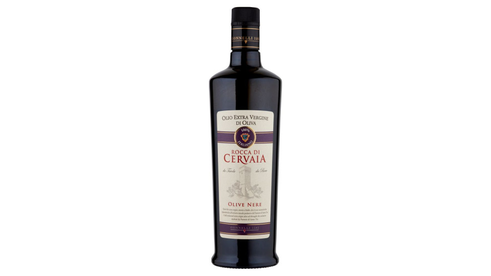 Gonnelli 1585 Rocca Di Cervaia Olio Extra Vergine Di Oliva Olive Nere 750 Ml