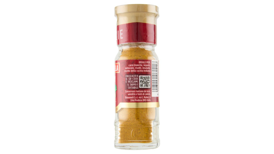 Cannamela Spezie Curry Macinato 25 G