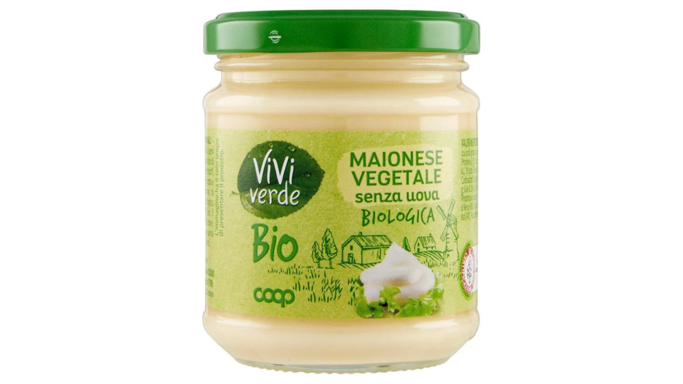 Maionese Vegetale Senza Uova Biologica 180 G