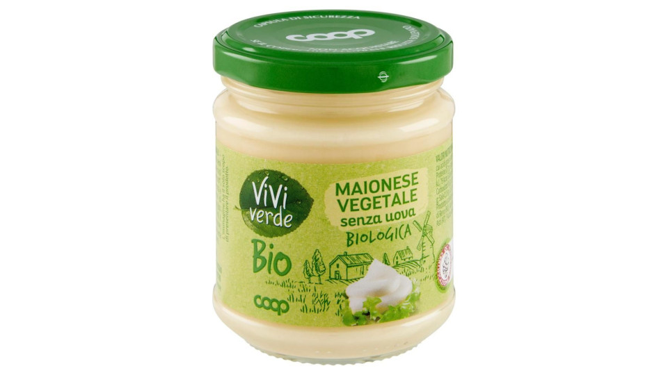 Maionese Vegetale Senza Uova Biologica 180 G