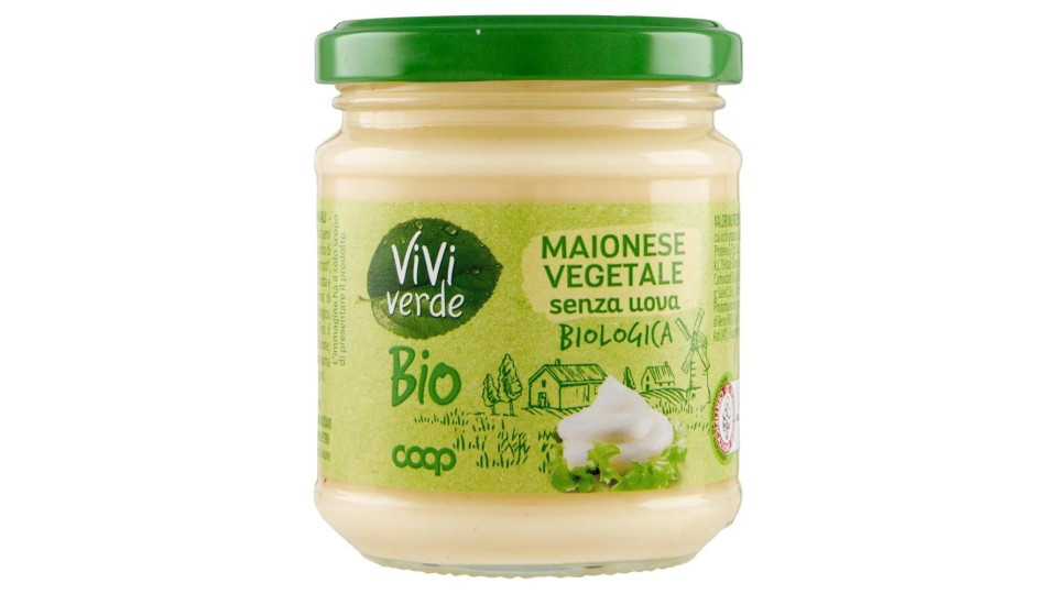 Maionese Vegetale Senza Uova Biologica 180 G