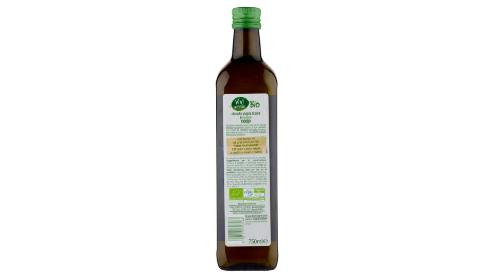 Olio Extra Vergine Di Oliva Biologico 750 Ml