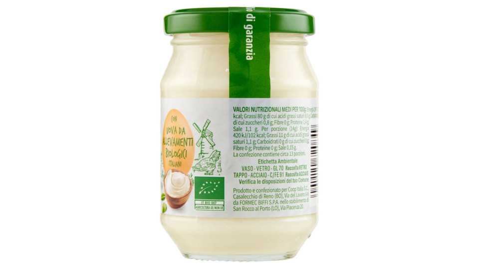 Maionese Biologica 180 G