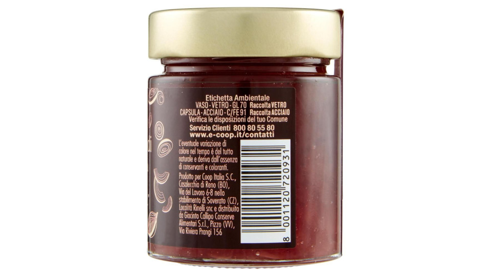 Composta Di 'cipolla Rossa Di Tropea Calabria I.g.p.' 170 G