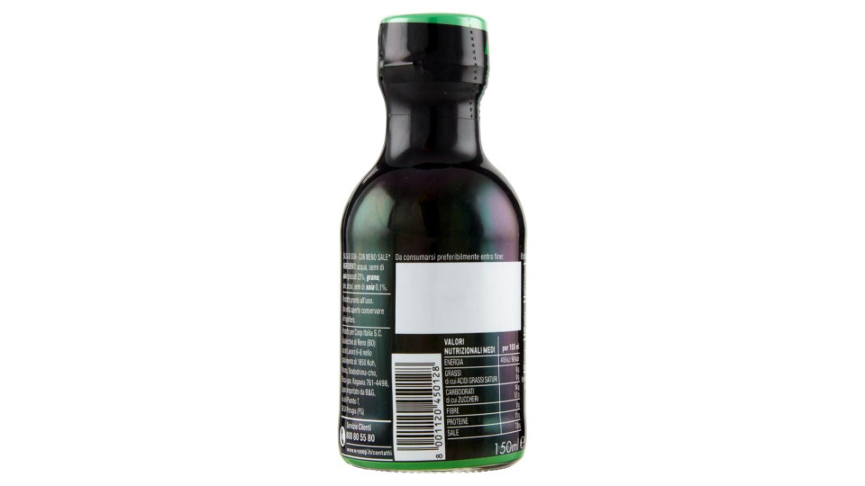 Salse Dal Mondo Salsa Di Soia Con Meno Sale* 150 Ml