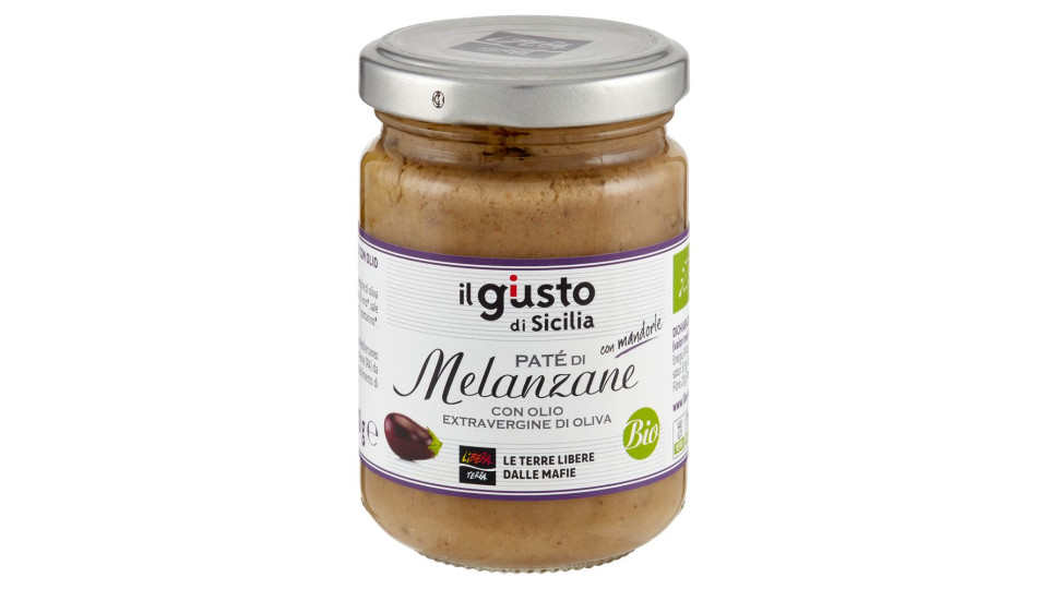 Libera Terra Il Giusto Gusto Di Sicilia Paté Di Melanzane Bio 130 G