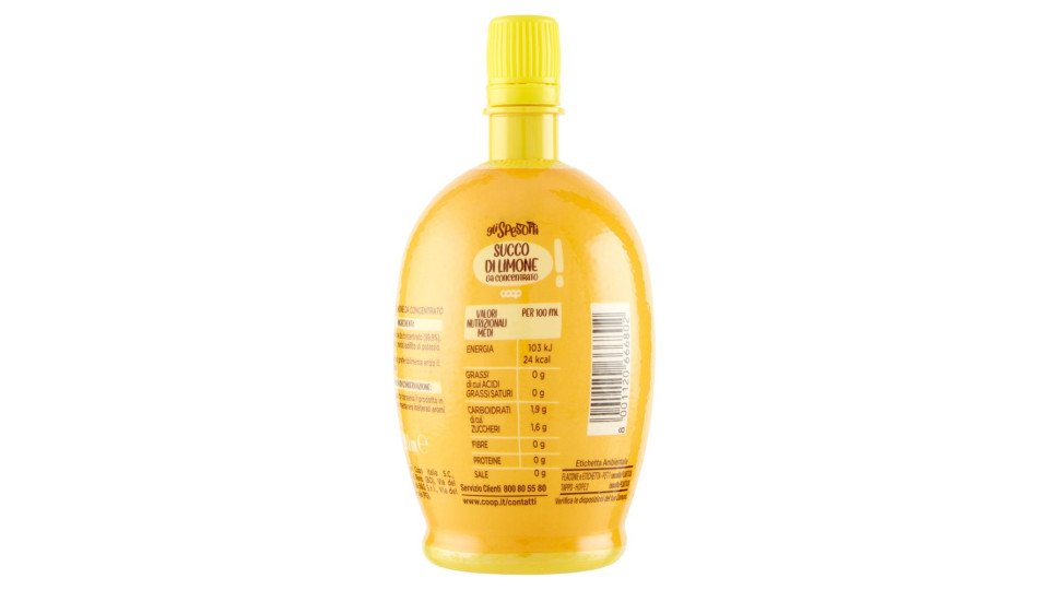 Succo Di Limone Da Concentrato 200 Ml