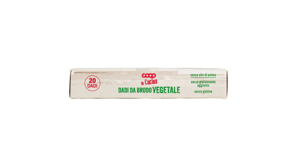 Dadi Da Brodo Vegetale 20 Dadi 200 G