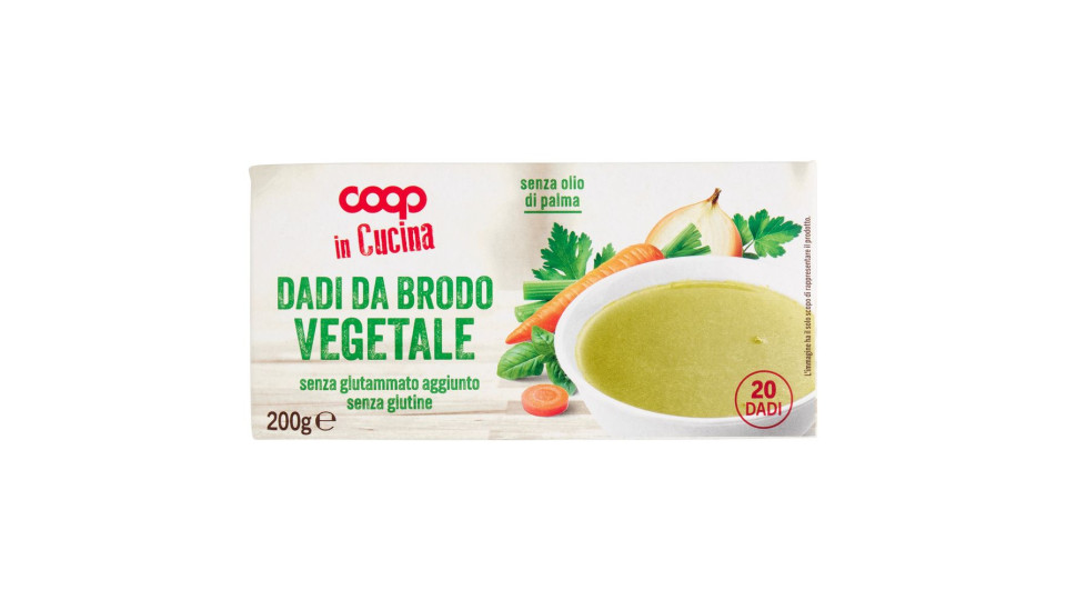Dadi Da Brodo Vegetale 20 Dadi 200 G